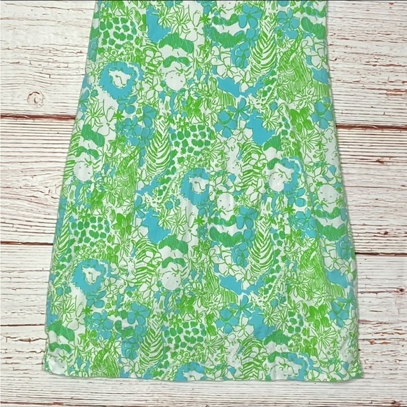 Lilly Pulitzer Janice Shift Dress in Limeade It’s a Zoo Sz 00 - Picture 11 of 14